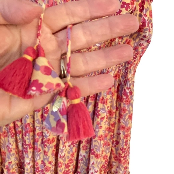 Poupette St. Barths Floral Triny Dress Size M - Picture 10 of 16